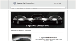 Desktop Screenshot of laguardialimousines.com